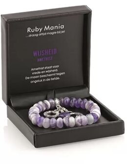 Ruby Mania amethist armband rond