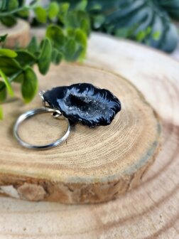 Sleutelhanger mini agaat geode