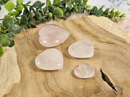 Heart Rose Quartz (S)