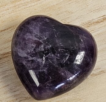 Amethyst heart