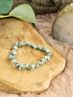 Larimar split bracelet