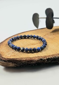 Lapis Lazuli ball bracelet 6 mm