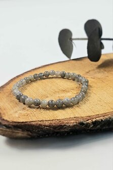 Labradorite ball bracelet 6 mm