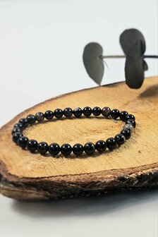 Hematite ball bracelet 6 mm