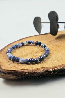  Sodalite ball bracelet 6 mm