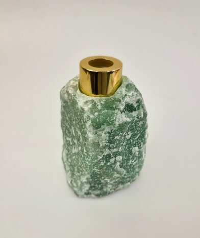  Diffuser green quartz gold