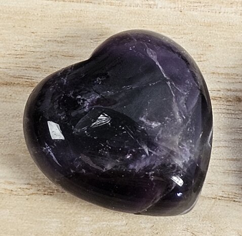 Amethyst heart