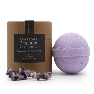 Gemstone bracelet bathbomb